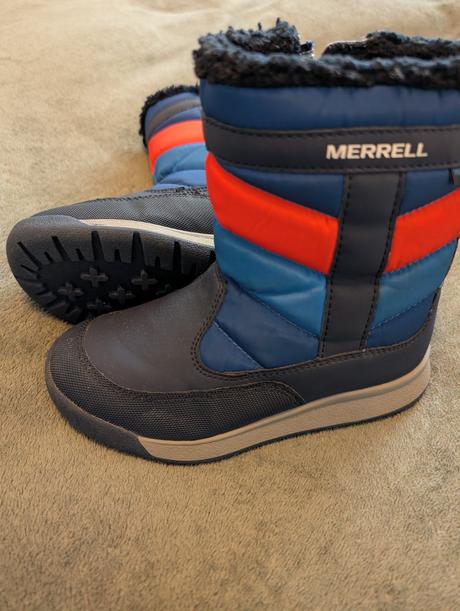 Čižmy zateplené, nepremokavé merrell, merrell,29