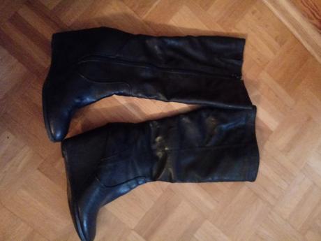 Zateplene čižmy na platforme., 38