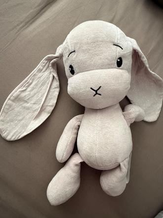 Effiki zajko 20 cm jemna ruzovo fialova, 