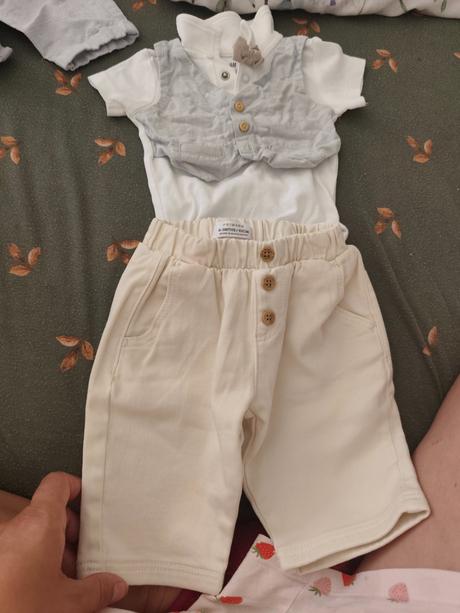 Predám komplet na krstiny, h&m,62