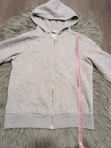 Sivá mikina veľ. xs, xs