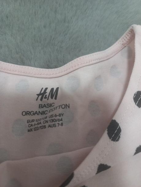 Trickovinove saty, h&m, 122/128, h&m,122