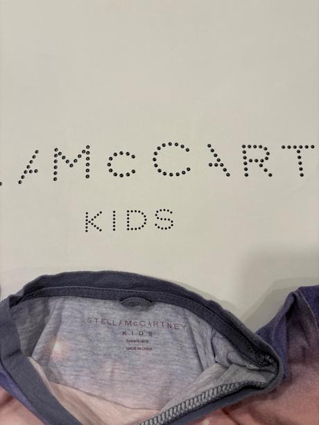 Stella mccartney farebne tričko na 3 roky, 98