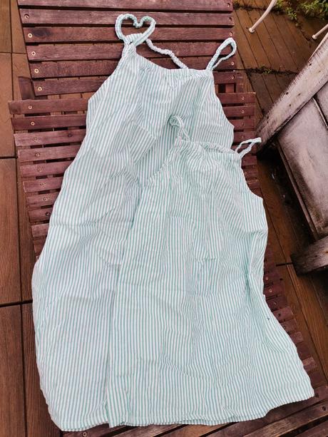 Plážové šaty mama a dcéra, h&m,140