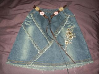 Riflová sukňa, 128