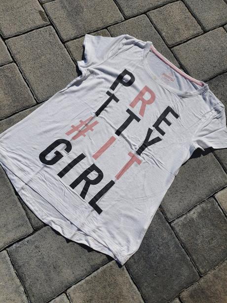 Biele elastické tričko veľ. 146, pepperts,146