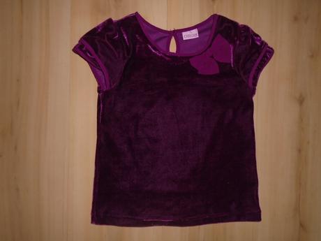 Velurove tricko ( 2x oblec.)- 5-6.rok, cherokee,116