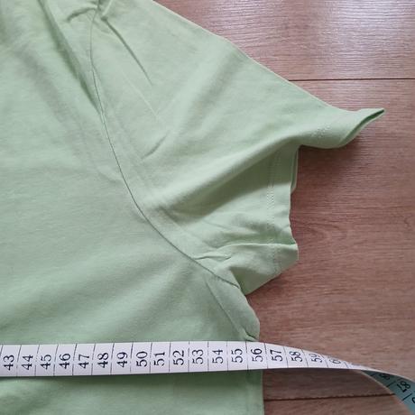 Bledozelené dámske tričko s nápisom h&m, h&m,l