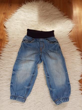 Rifle v pase bavlna hm vo velmi dobrom st., h&m,92