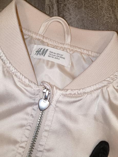 Saténová bomberka, h&m,116