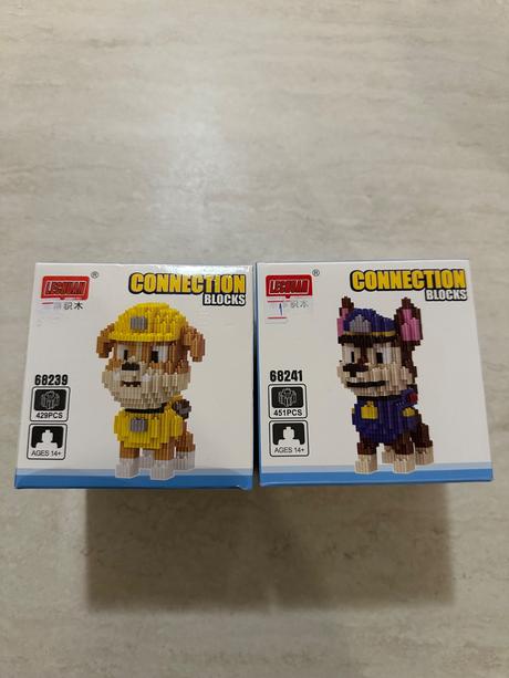 3d stavebnica labkova patrola, 