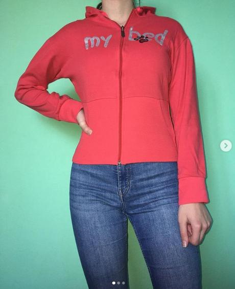 Mikina s mačacími labkami, amisu,xs