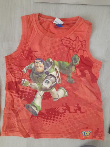 Párkrát nosené krásne tričká v.116 z rakúska, takko,116