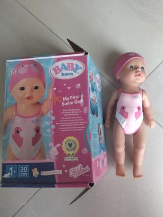 Baby born plaváčik lizzie, 30 cm, 