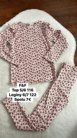 Tričko a legíny f&f, f&f,110