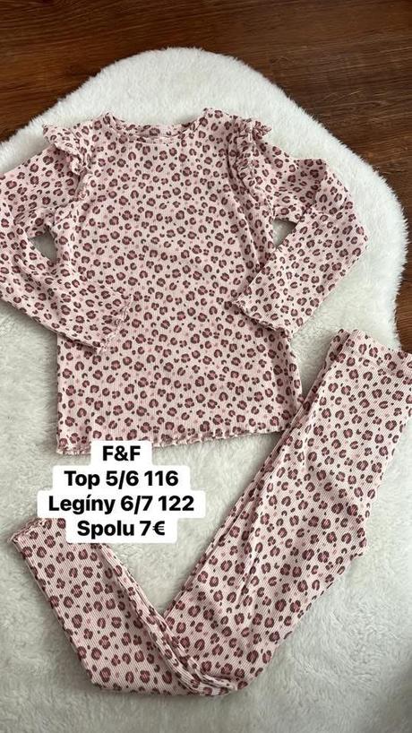 Tričko a legíny f&f, f&f,110