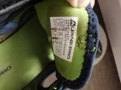 Sandálky alpine pro, alpine pro,34