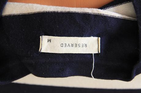 Bielo modrý pásikavý sveter, reserved, reserved,m