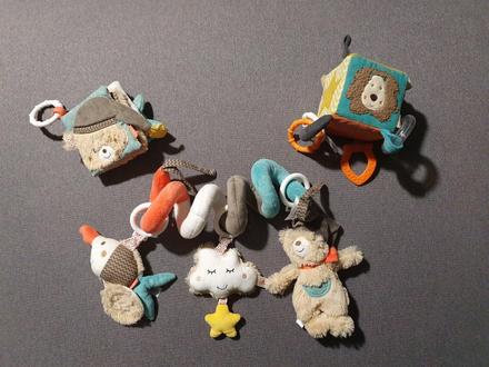 Mäkké plyšové hračky babyfehn, 