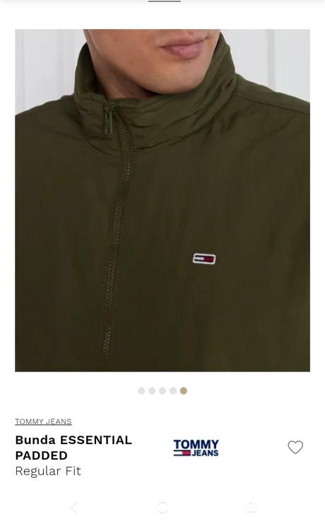 Tommy hilfiger pánska zimná bunda xl, tommy hilfiger,l / xl