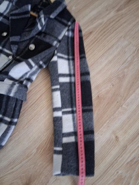 Kockovaný kabát, sinsay,s