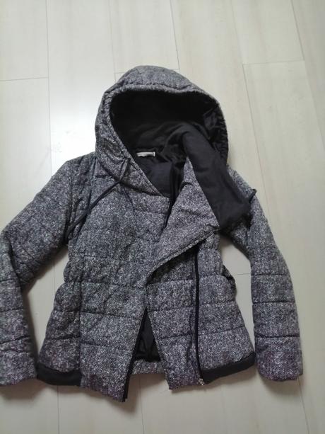 Bundička pre dievčatá zimna čierno biela vel. 12-1, 152