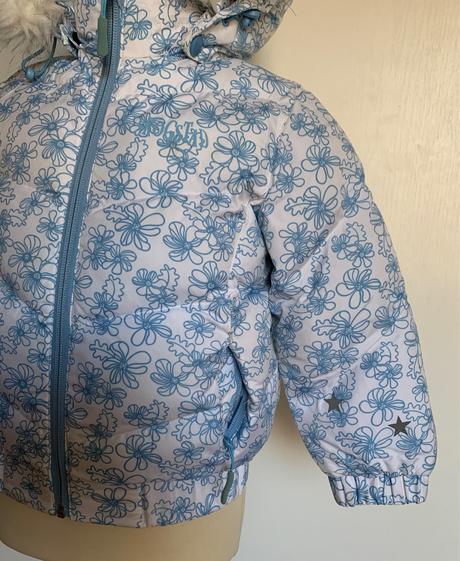 Skogstad dievčenská vetrovka s kvietkami, 98