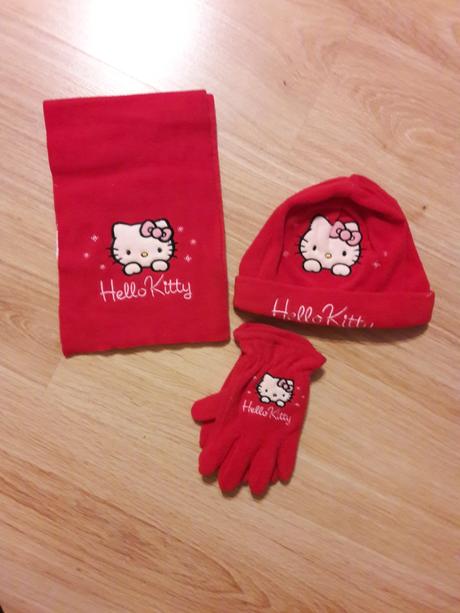 Čiapka+šal +rukavice--54, sanrio,54