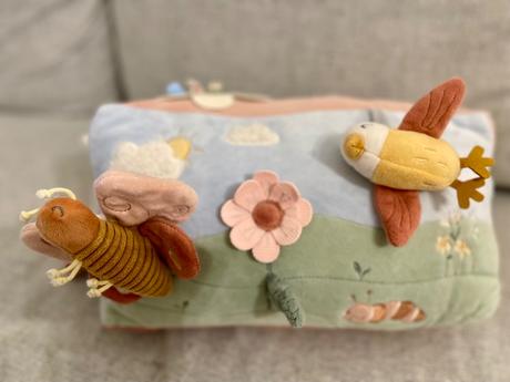 Little dutch vankúšik - kvety a motýle, 