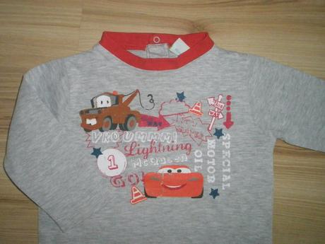 Tričko s autami, disney,80