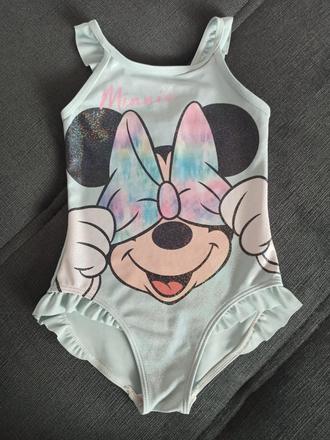 Minnie mouse plavky veľ. 116 - ako nové, disney,116