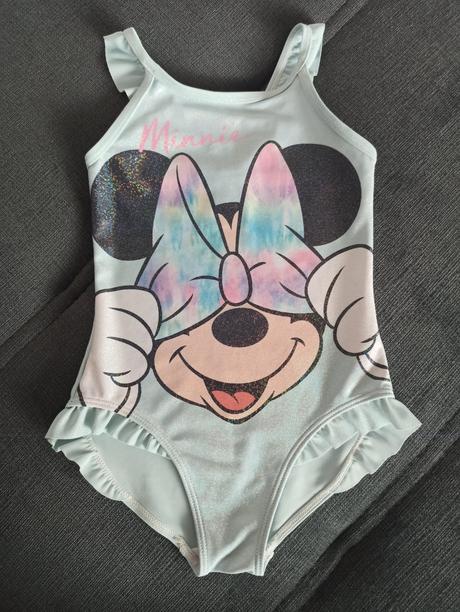 Minnie mouse plavky veľ. 116 - ako nové, disney,116