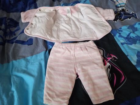 Zateplene teplaky a mikina 56, baby club,56