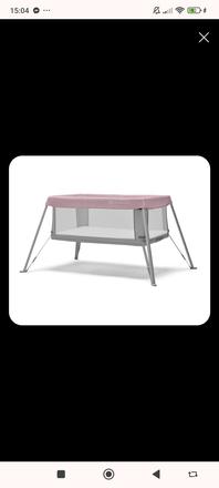 Cestovná postieľka kinderkraft, šírka (cm): 55,dĺžka (cm): 90