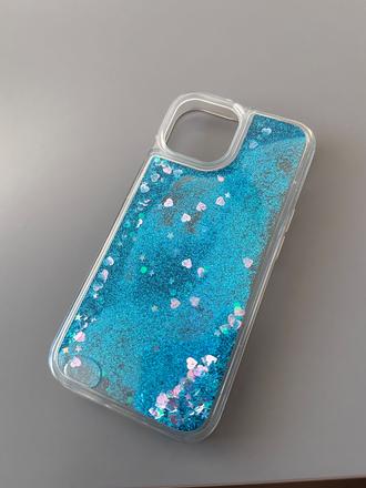 Glitter kryt na iphone 15, 