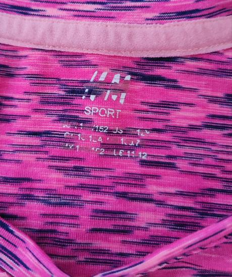 Športové tričko h&m sport, h&m,146