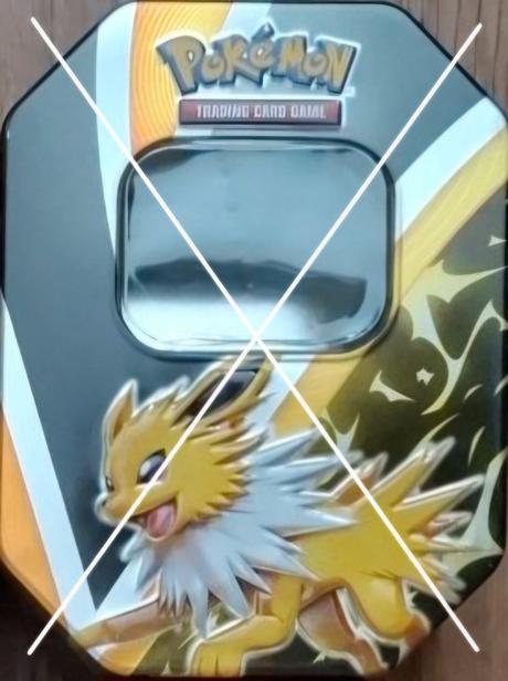 Pokémon plechovka + karty, 