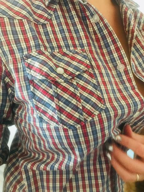 Kockovana košeľa, terranova,s