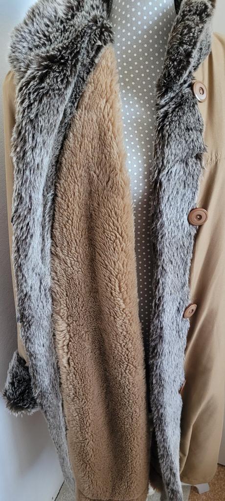 Dámsky teplý kabát, xxl