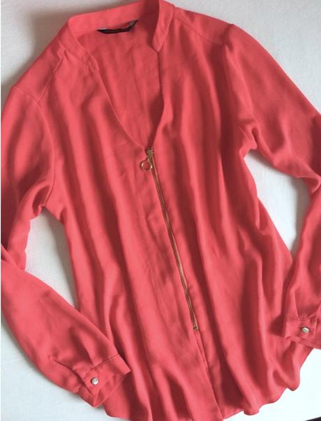 Dorothy perkins coral blúzka vel.36/s, dorothy perkins,36 / s