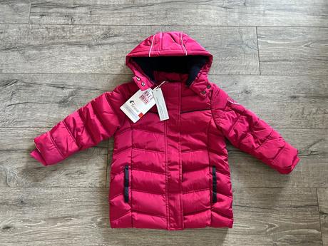 Kvalitna zateplena bunda zn. salt and pepper, 98