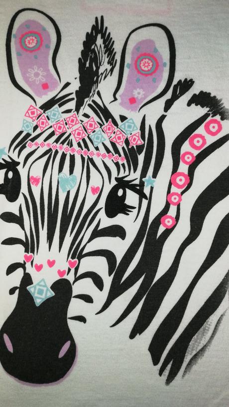 Tričko so zebrou 4-5 r, young dimension,110