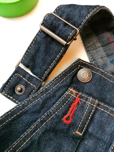 H&m - suprové jeans nohavice na traky, h&m,68