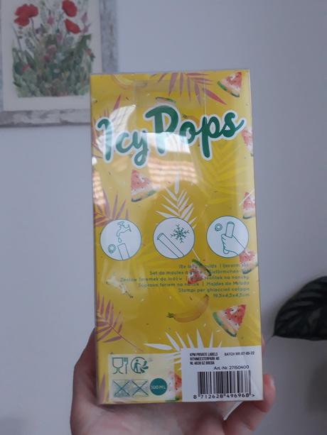 Silikónové formy/obaly na nanuky, 