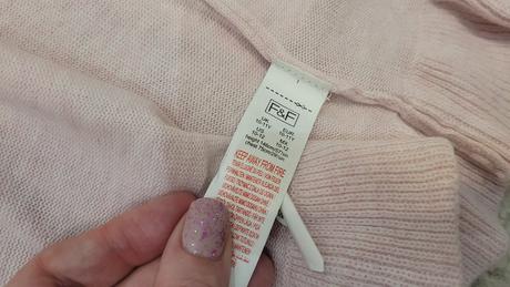 Ružový svetrík, f&f,146