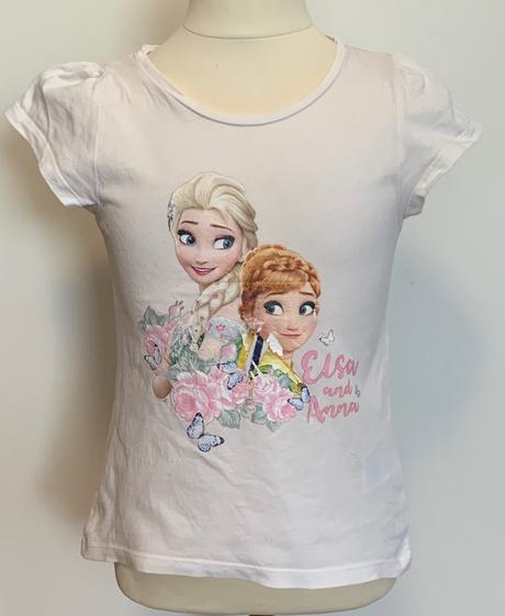 H&m tričko anna a elsa, h&m,122