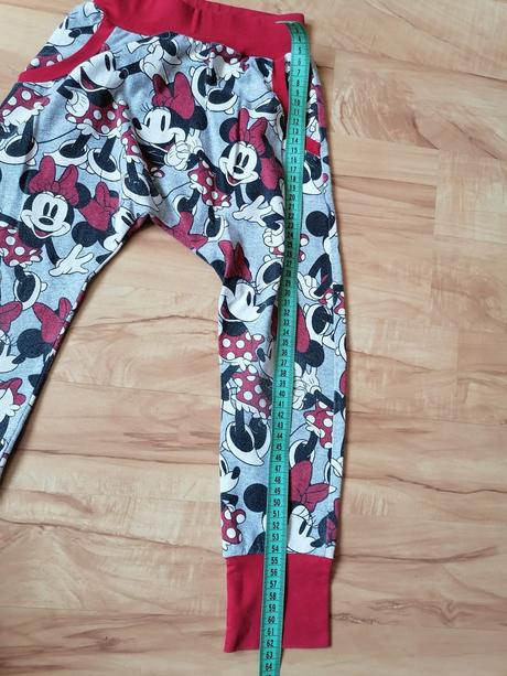 Pudlove tepláky 104/110 - minnie, 104