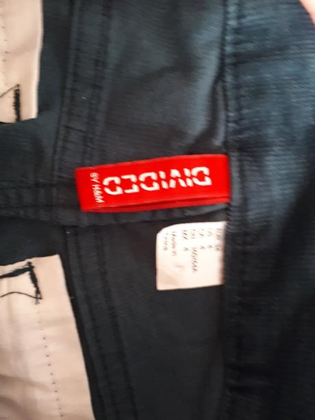 Menžestrové nohavice, h&m,34