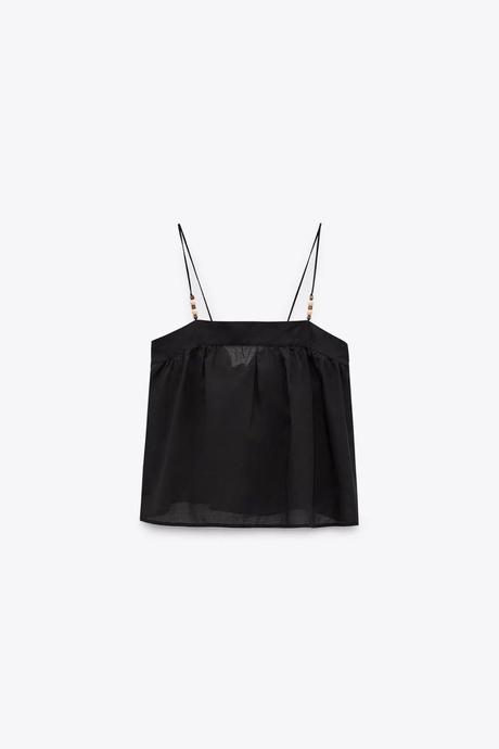 Krásny top s mašľou na chrbte značky zara, zara,s
