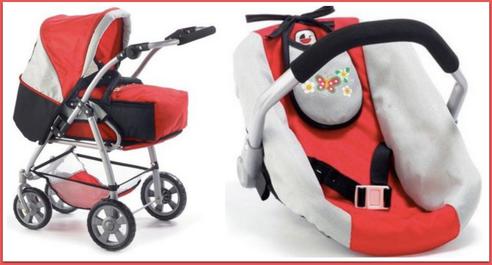 Kočík pre bábiky Bayer Chic Royal 3v1 s autosedačkou Kočík pre bábiky Bayer Chic Royal 3v1 s autosedačkou